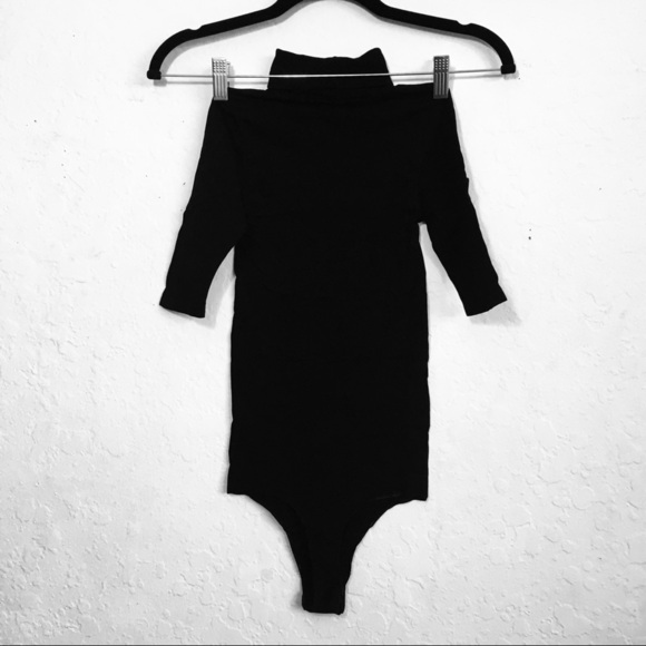 For Skye Four Commando Ballet Short Sleeve Turtleneck Bodysuit NWT - Picture 7 of 14